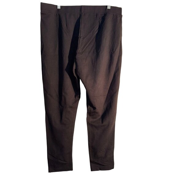 Philosophy Womens Black Ponte Leggings 2X With Zipper Pockets - Picture 6 of 9
